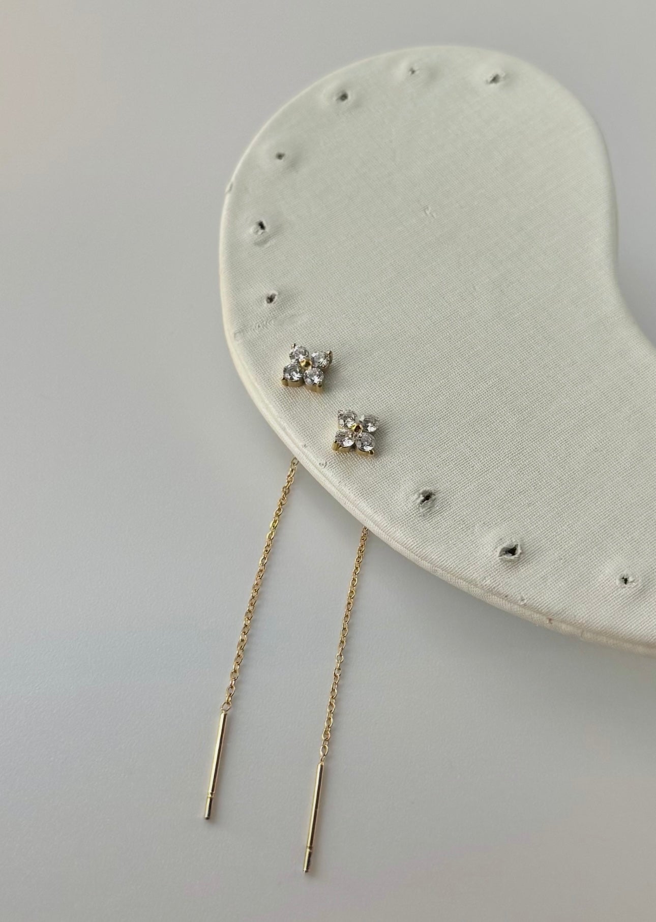 Mono orecchini Saliscendi Cleef