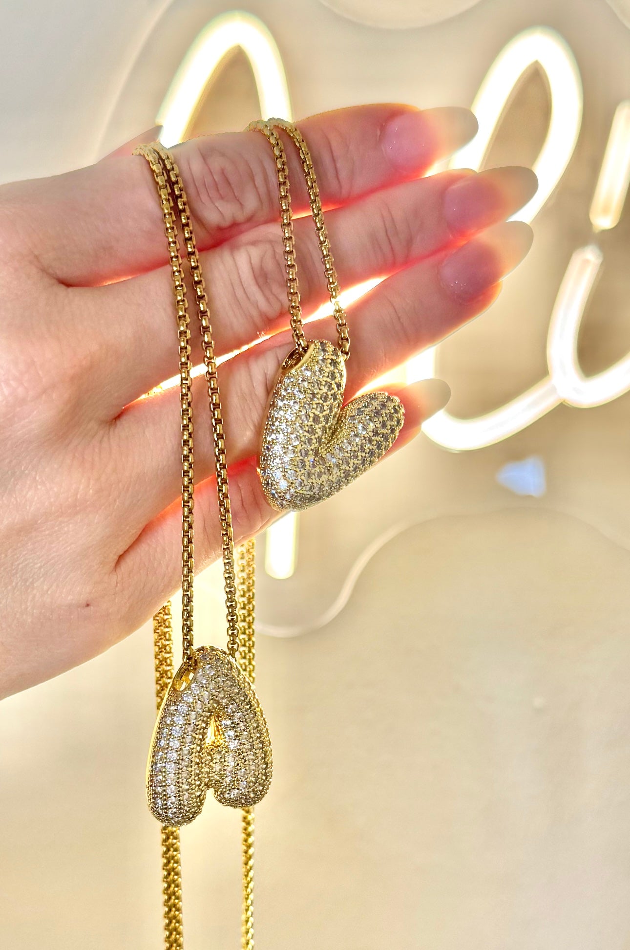 Collana lettera hailey