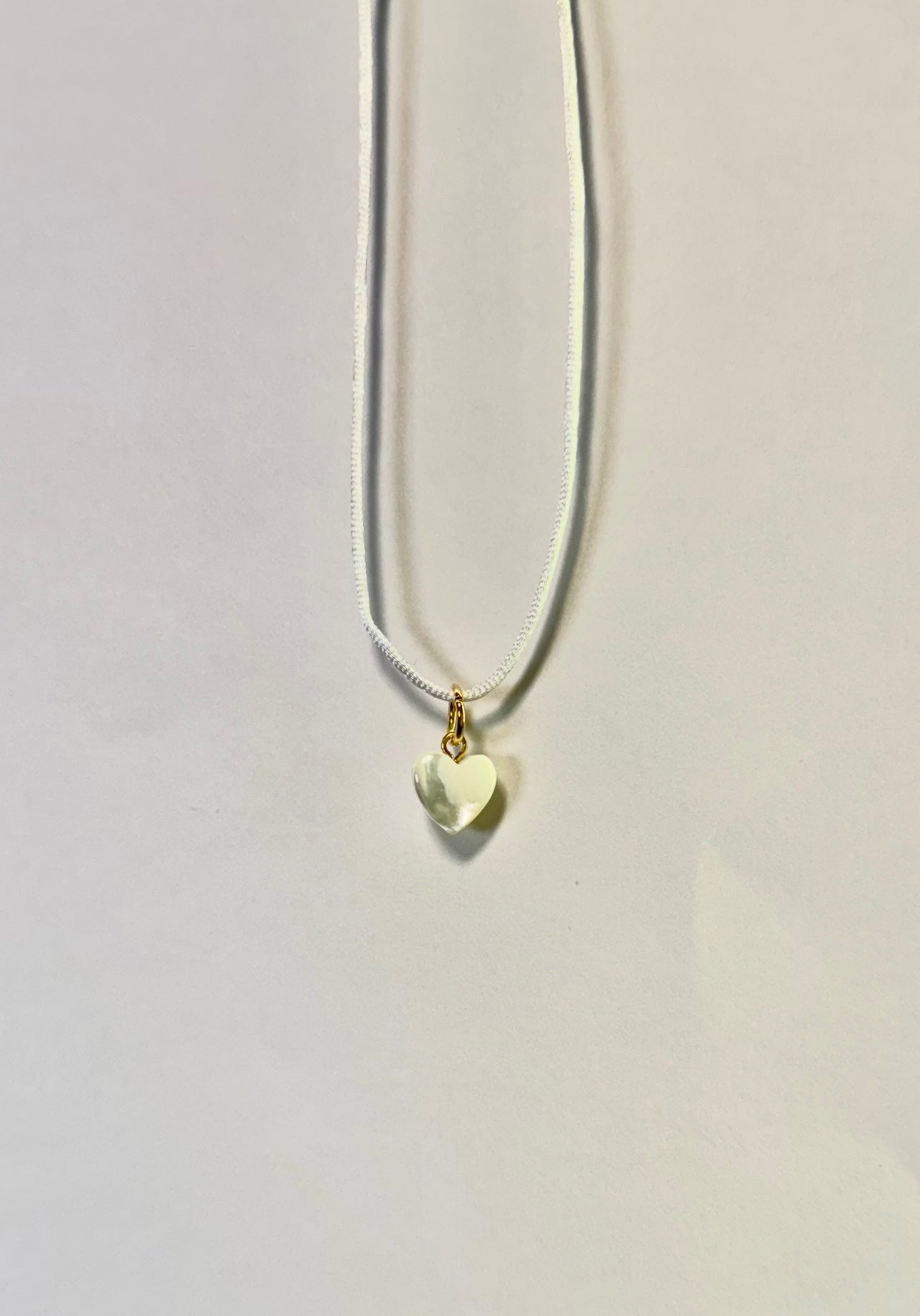 Charm perla cuore