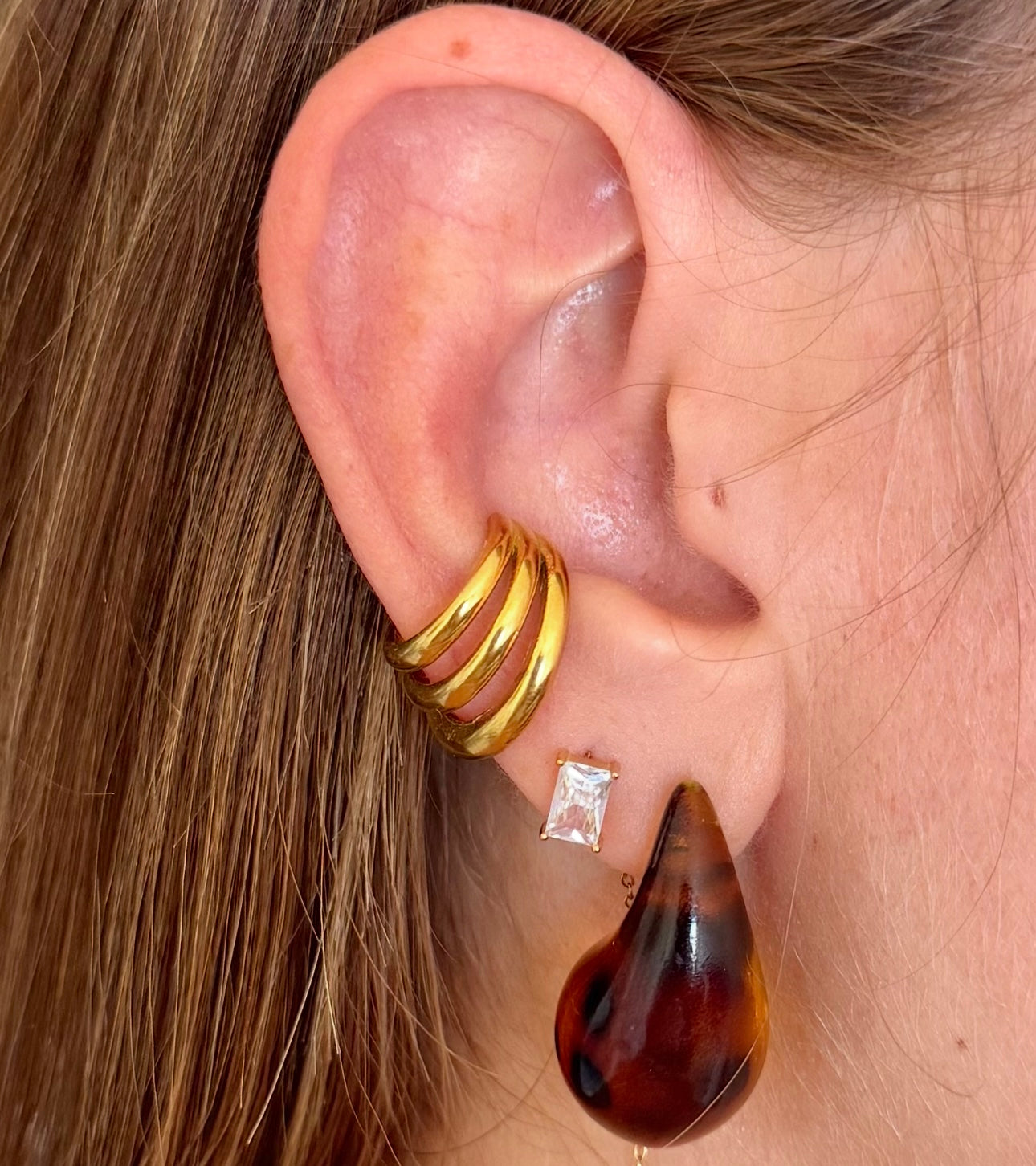 Ear Cuff trilogia