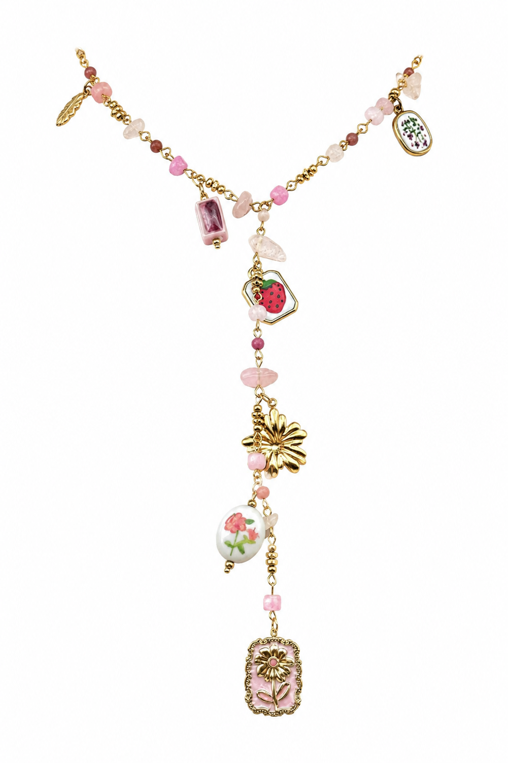 Collana Cascata di fiori