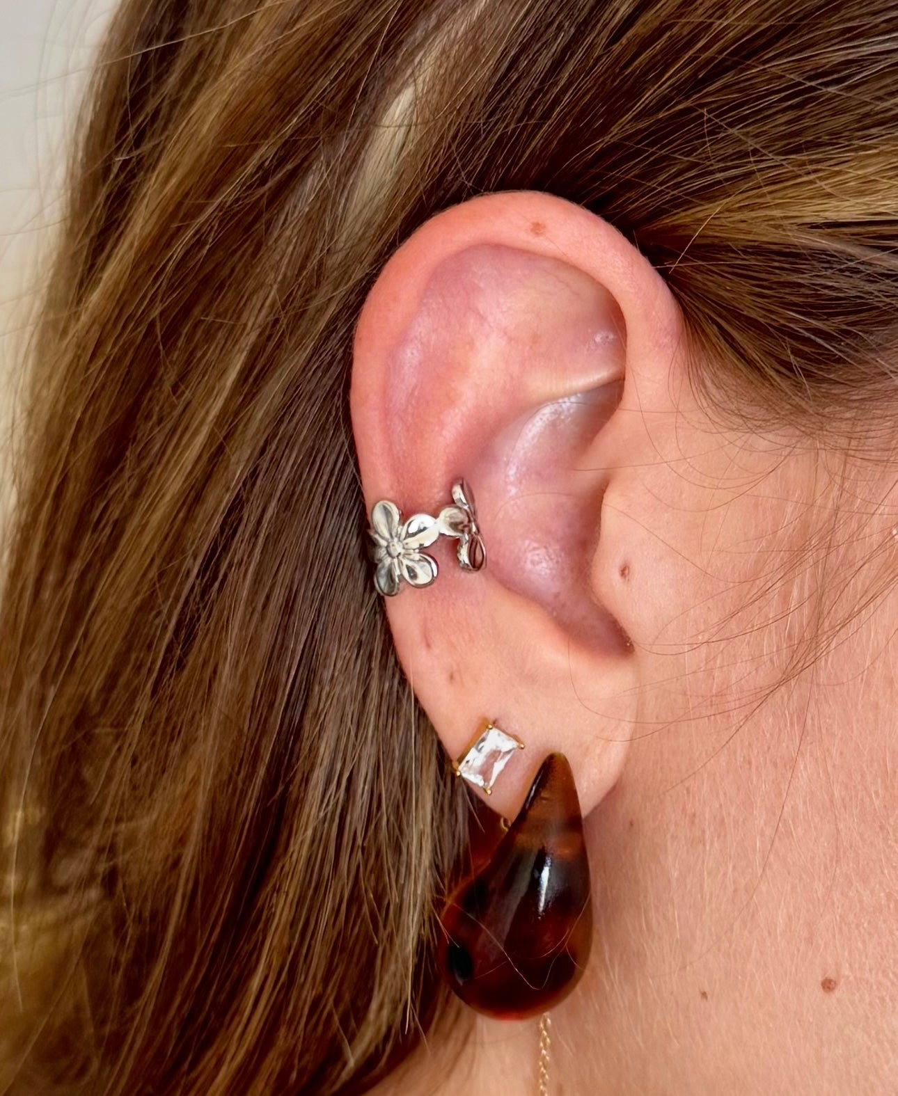Ear Cuff flowers