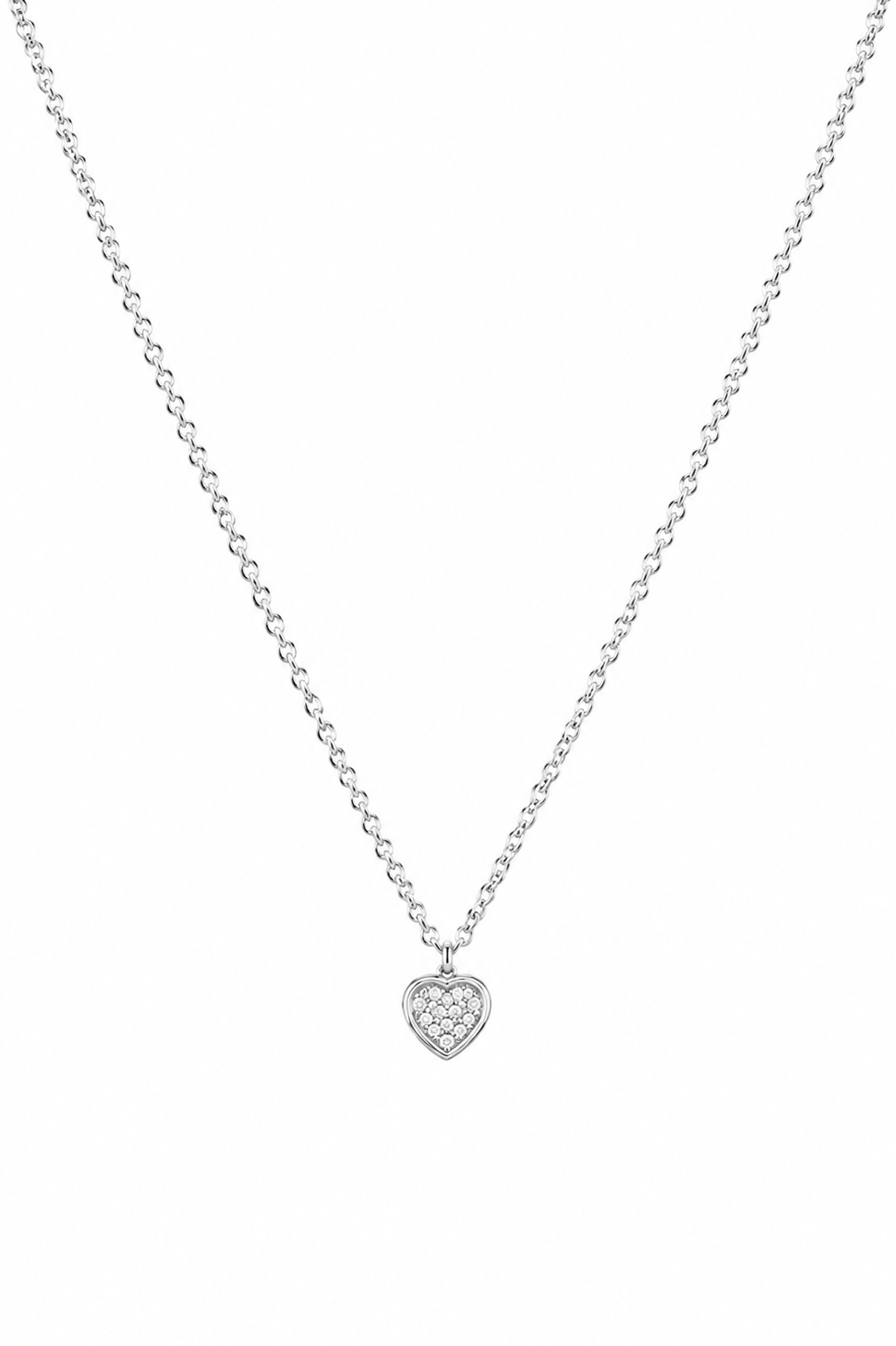 Collana punto luce cuore