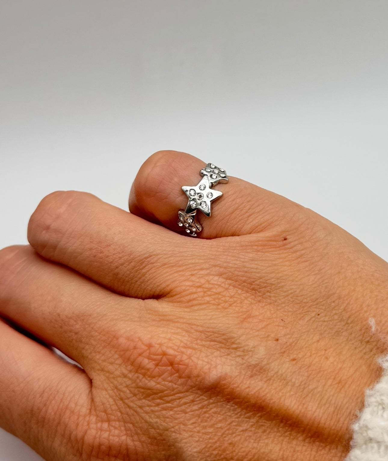 Anello da mignolo star