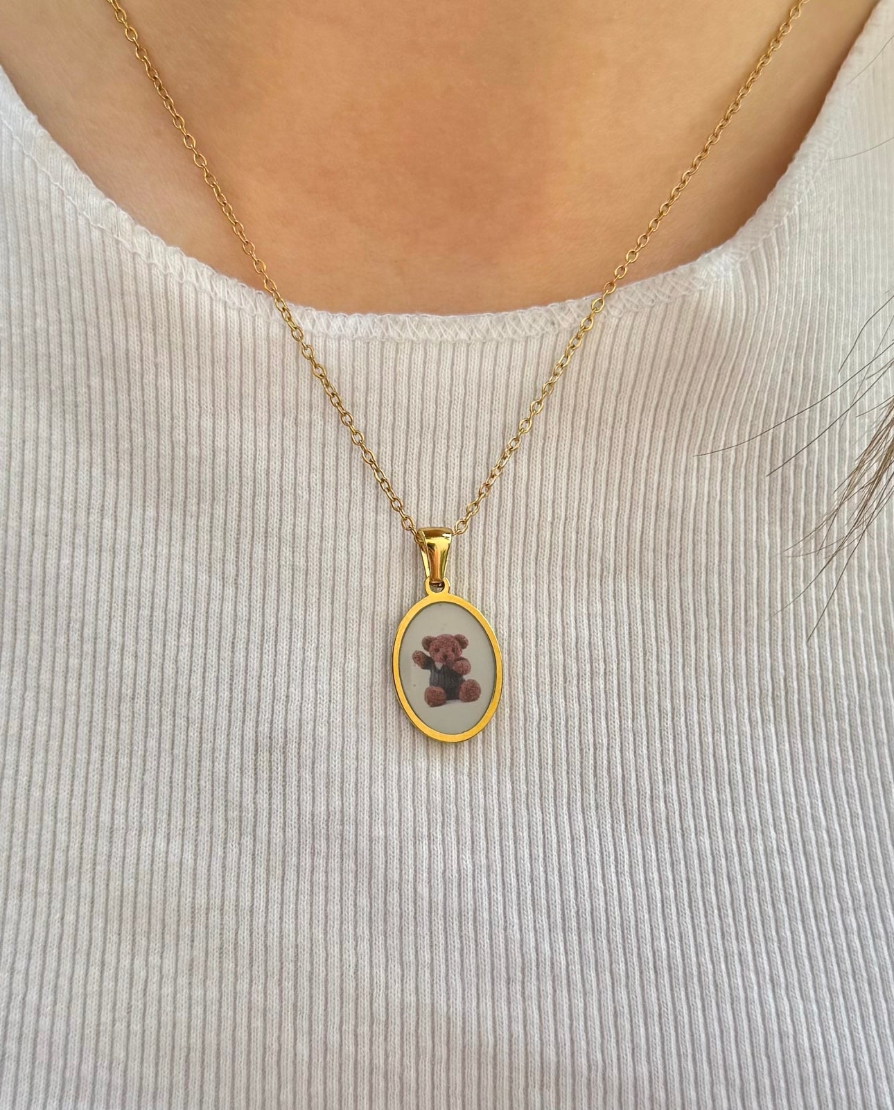 Collana cameo teddy