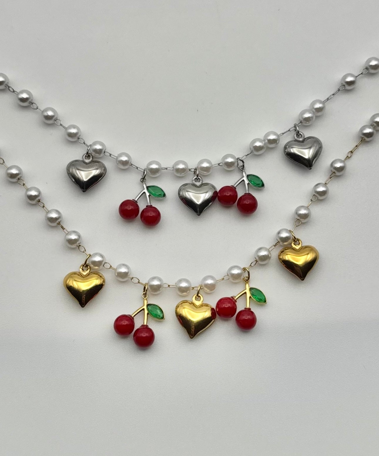 Bracciale cherry pearl