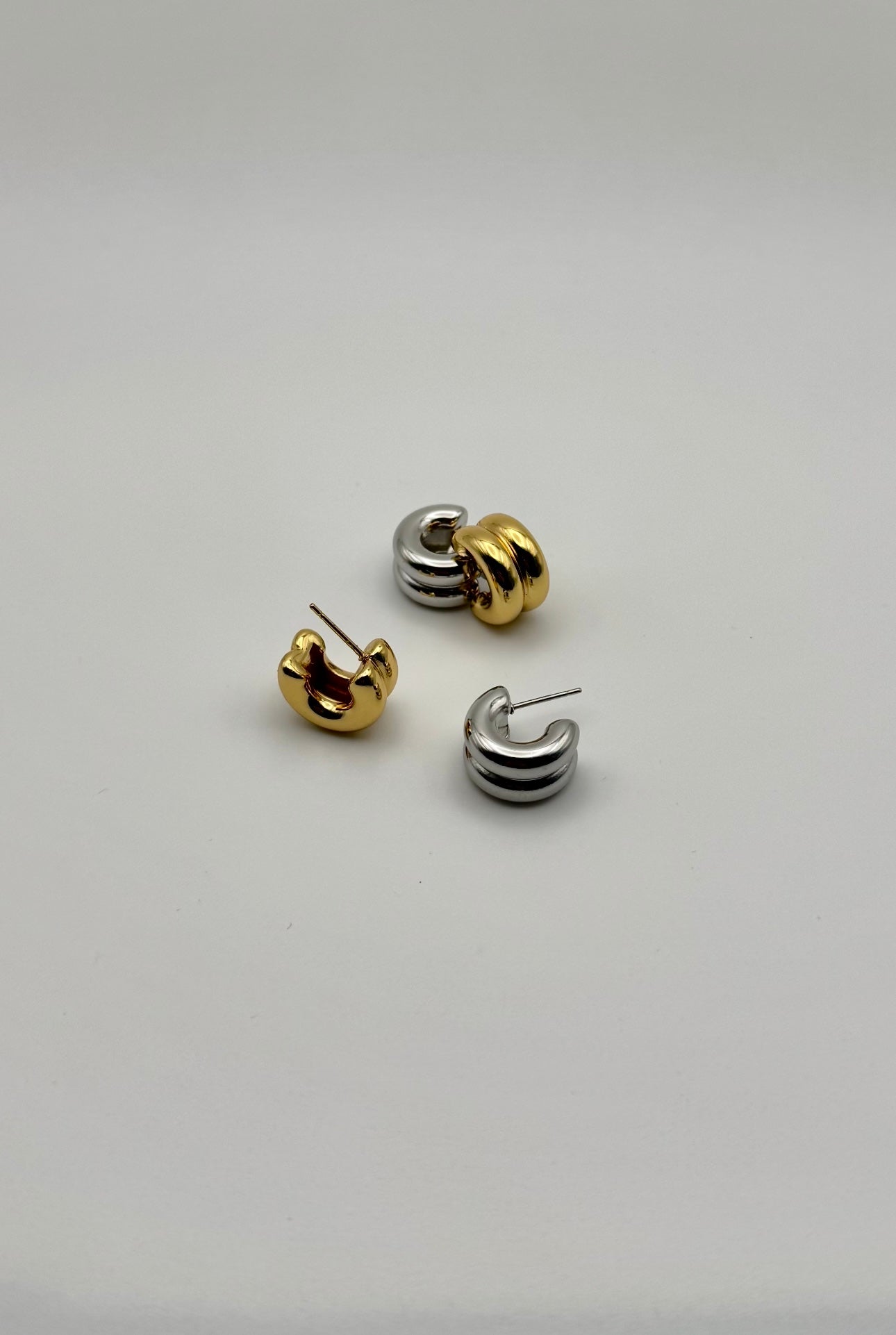 Orecchini mini bold