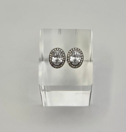 Orecchini oval lux