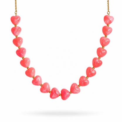 Collana big cuore unito