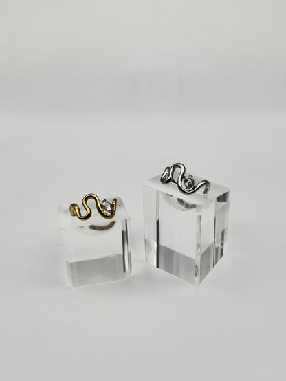 Anello Double Wave