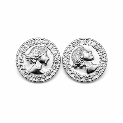 Orecchini ancient coin