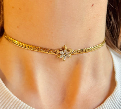 Collana chocker Floret