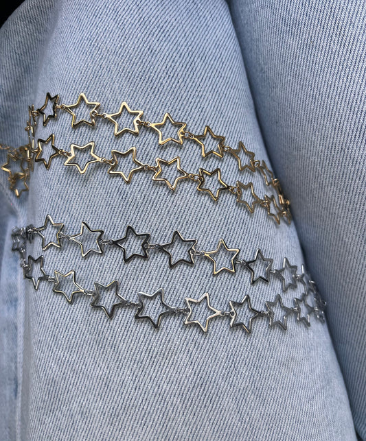 Collana chocker star