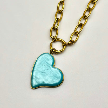 Collana paint Heart