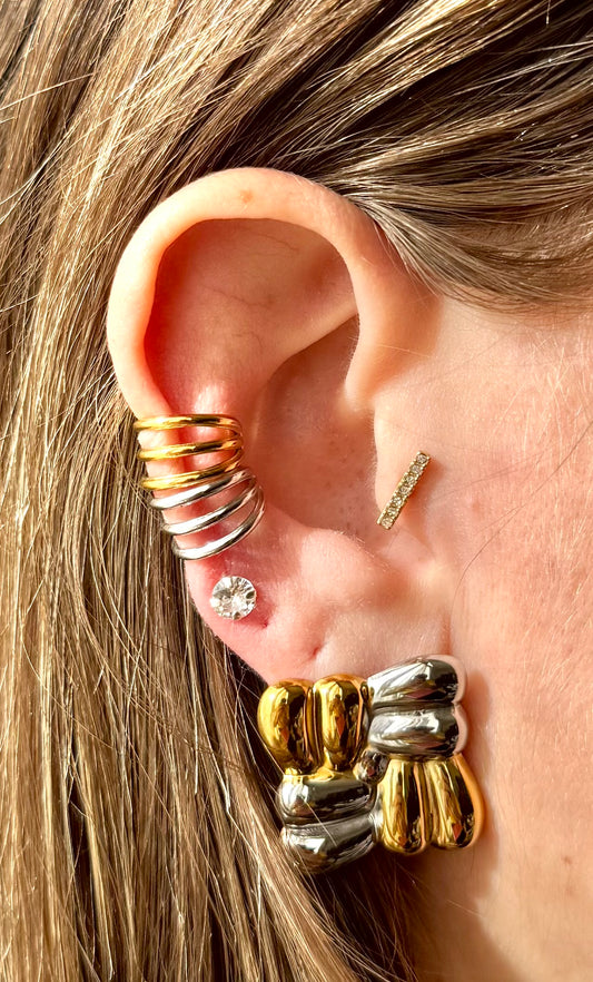 Ear Cuff triple Line