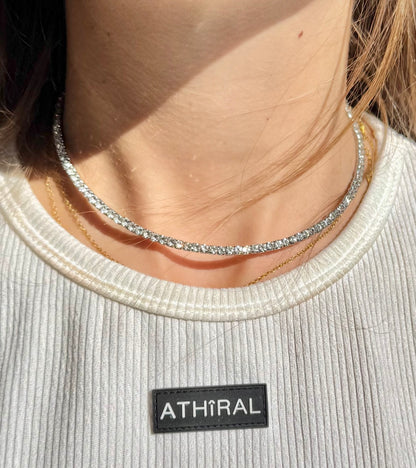 Collana rigida Tennis