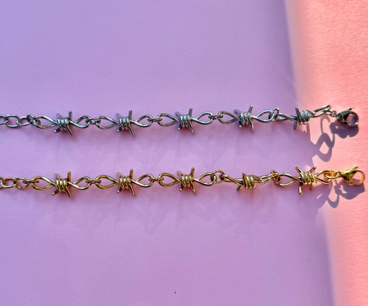 Bracciale filo spinato