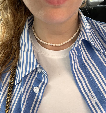 Chocker perle fiume