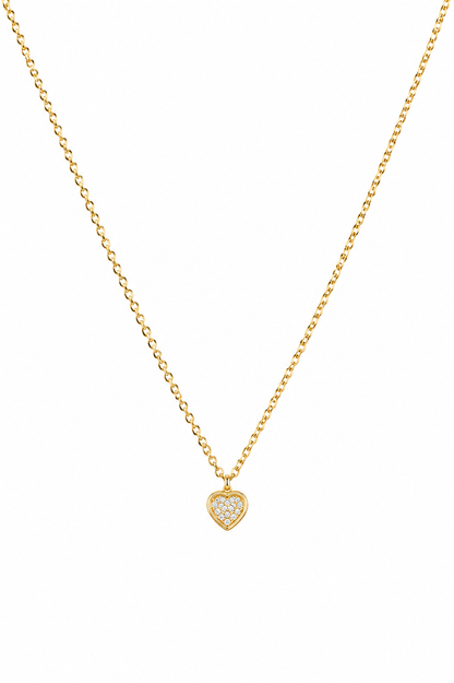 Collana punto luce cuore
