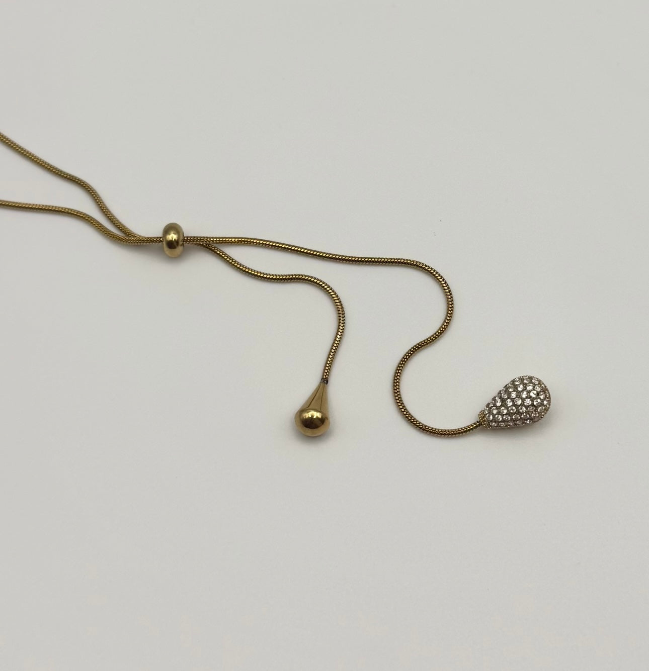 Collana goccia pendente