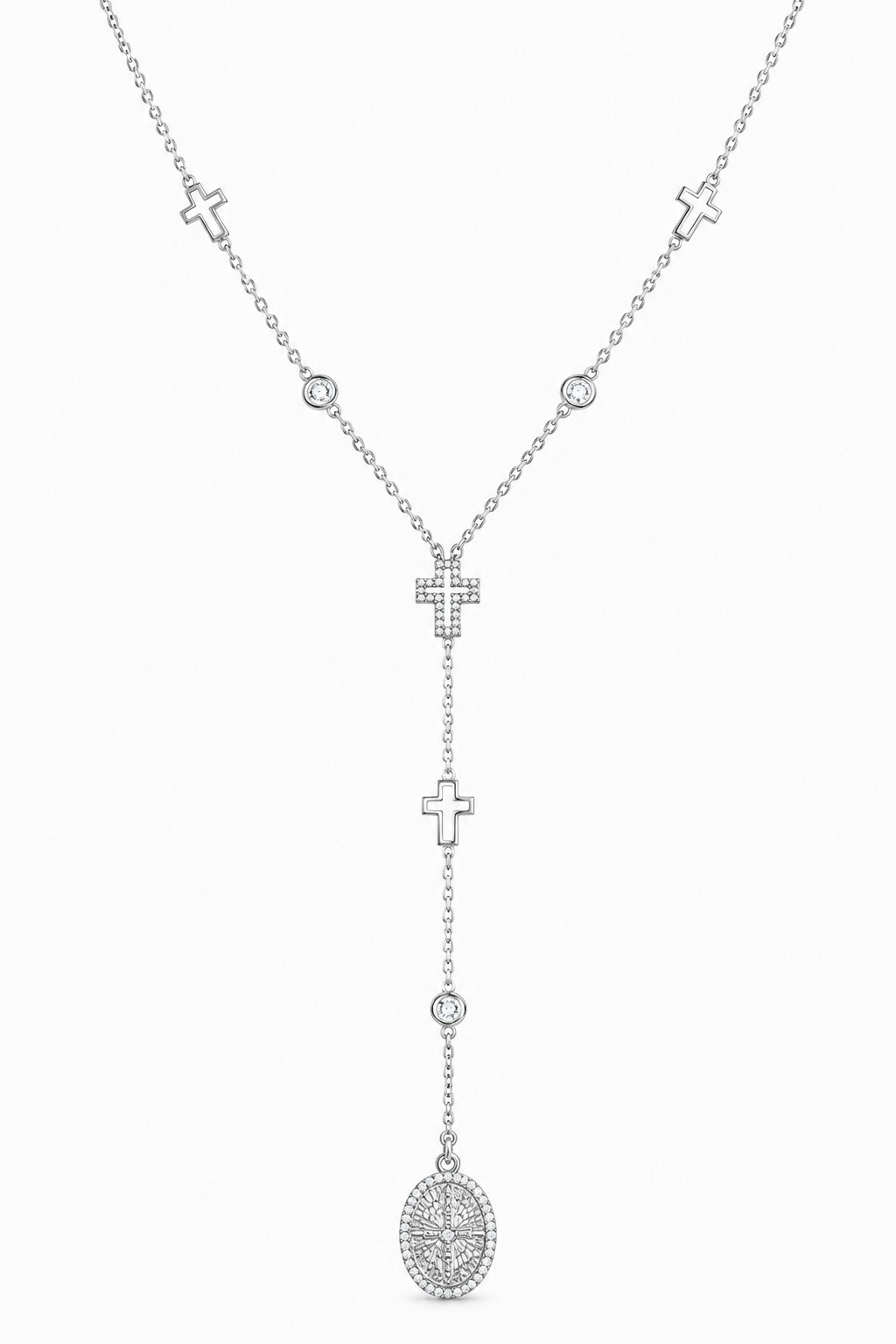 Collana pendente croce