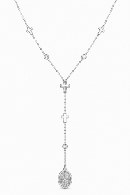 Collana pendente croce