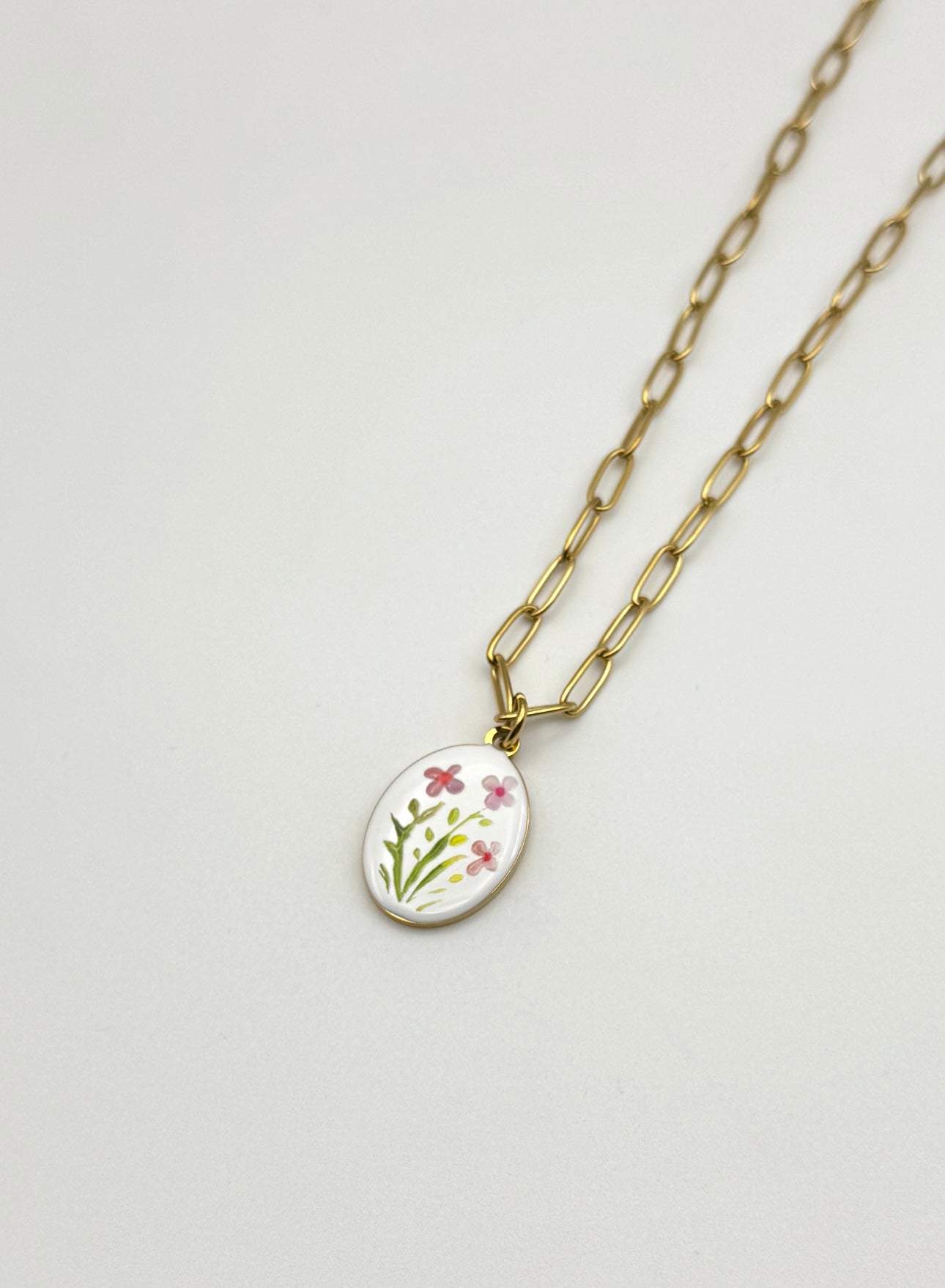 Collana paint fiorellini