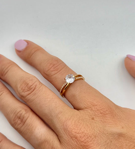Anello veretta love