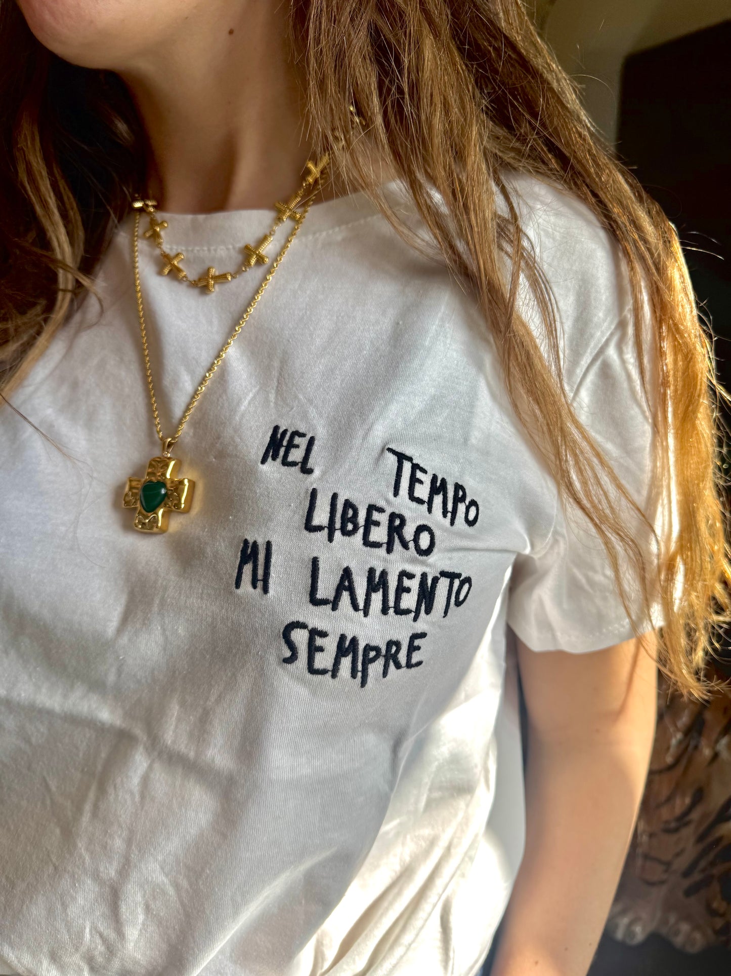 T-Shirt mi lamento sempre