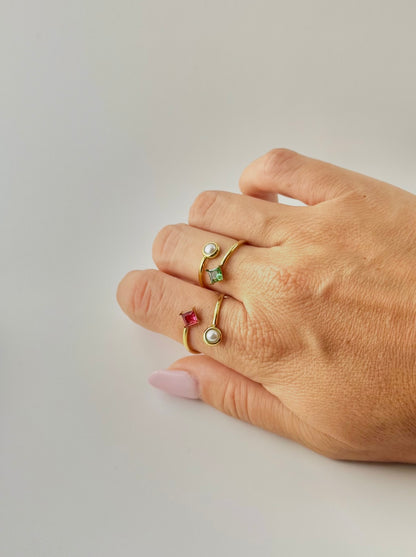 Anello perla star