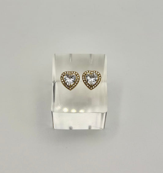 Orecchini liberty heart