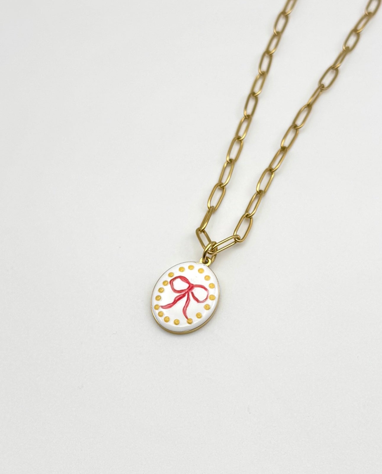 Collana paint fiocco