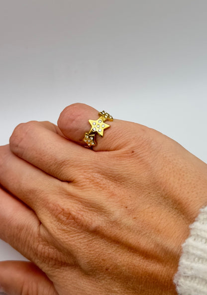 Anello da mignolo star