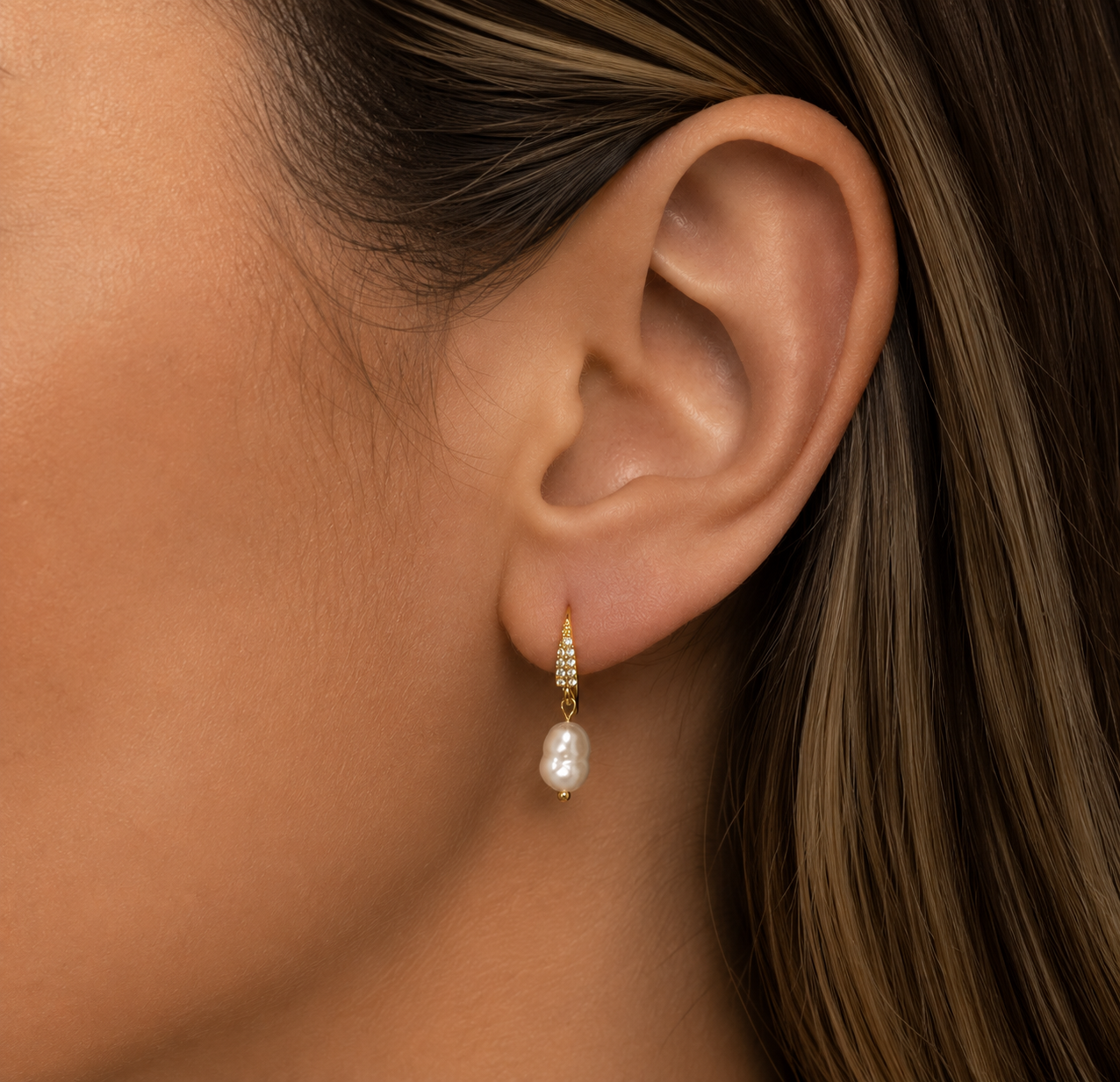 Orecchini mini pearl