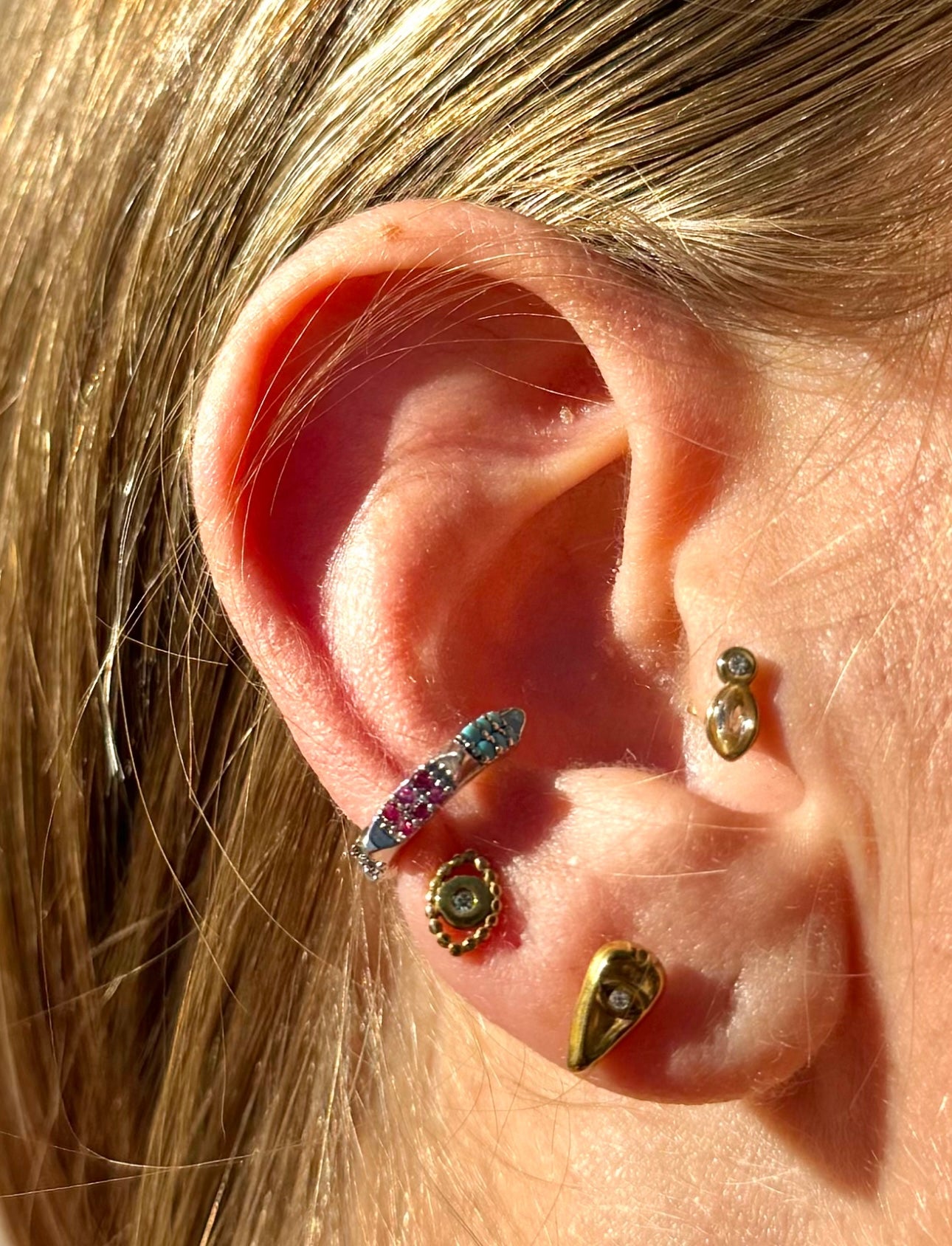 Ear Cuff Sfinge Multicolor
