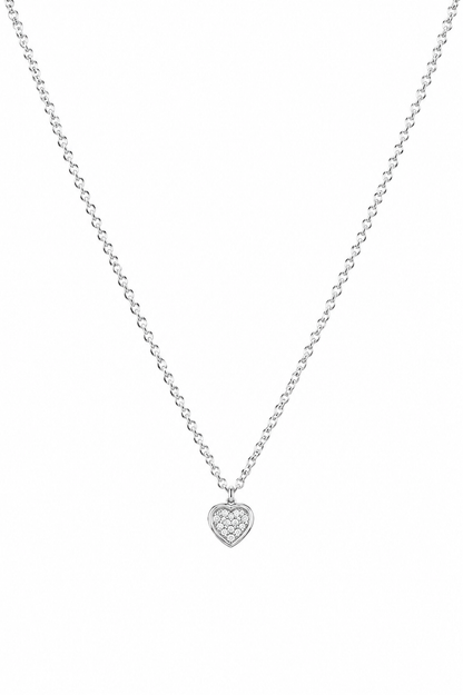 Collana punto luce cuore