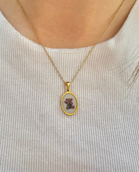 Collana cameo teddy