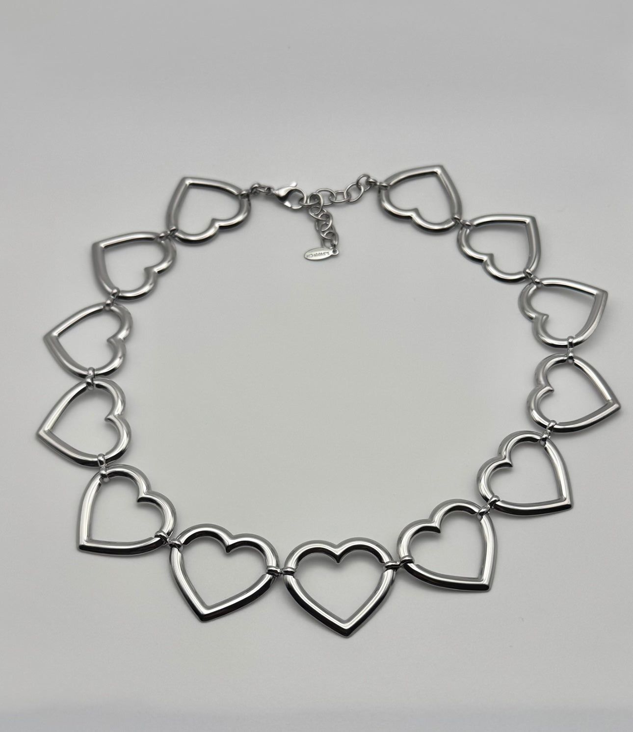 Collana cuori uniti