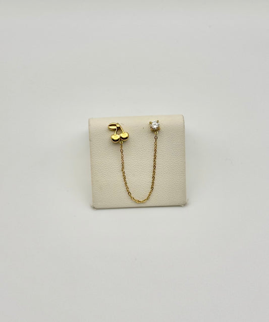 Orecchino Cherry Twist