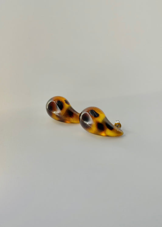 Orecchini goccia Leo